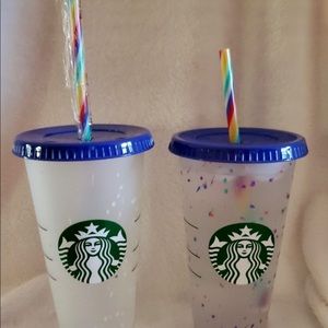 BRAND NEW Starbucks Confetti Color Changing Cup